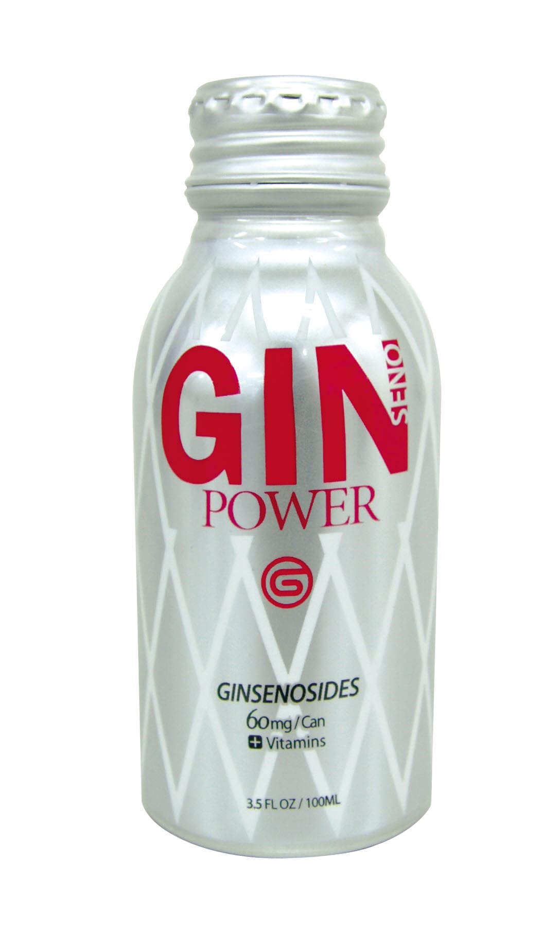 Ginseno Power_ Ginseng beverage_ NB Can_ 60mg Ginsenosides